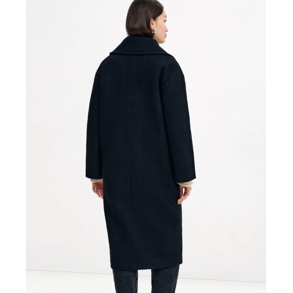 NWT Marcella Elizabeth coat in black sz small 100% wool - Picture 4 of 6